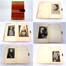 Vintage 50 Seiten Autogramme