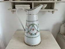 Alter emaille krug kanne - emaille,