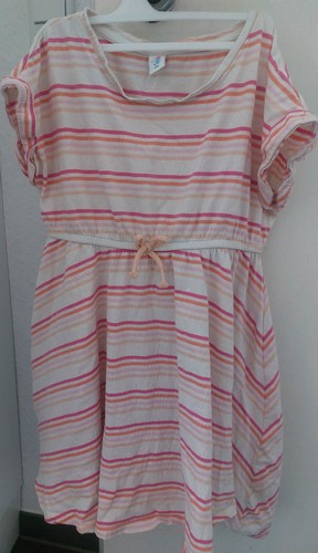 Kleid 128 weiß - gr.,