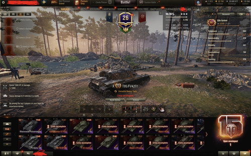 Wot account 600 tanks - account,