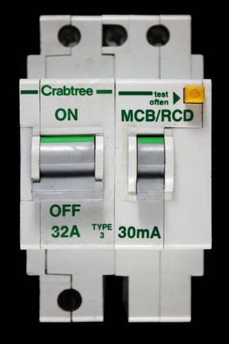 Crabtree typ rcbo - 32, mcb