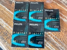 5x Philips DCC Cassette Tapes