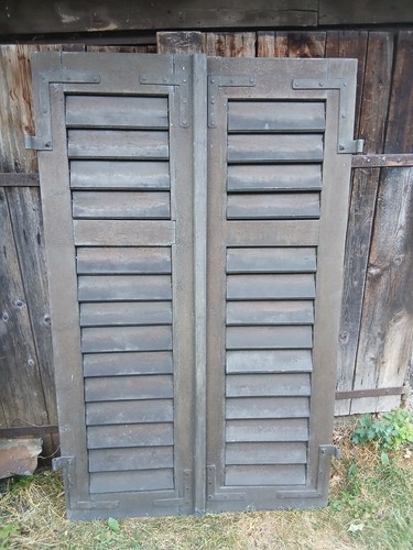 Paar fensterladen holz - paar,