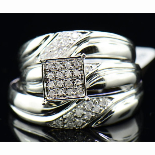 Runder moissanit 14 k - 0,30,