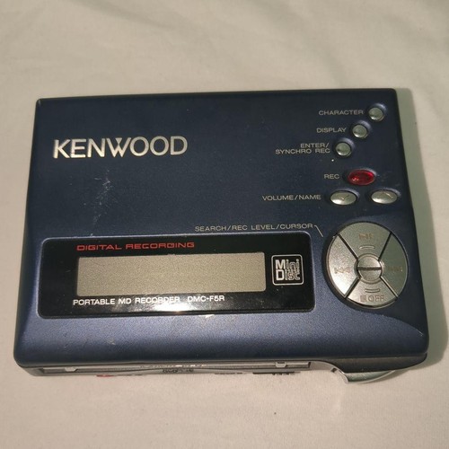 Kenwood dmc f5r minidisc - kenwood,