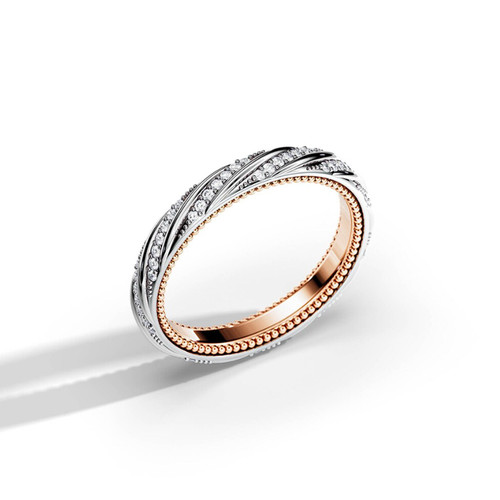 18k mehrfarbiges gold diamant - 18k,
