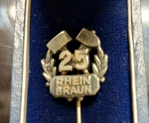 Rheinbraun anstecknadel - rheinbraun, 25