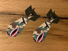 2x BOMBE Aufkleber Army Militär Tuning Sticker Auto Motorrad Airride Low V8 #562