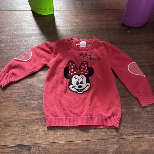 Pullover rot minnie mouse - minnie, 74