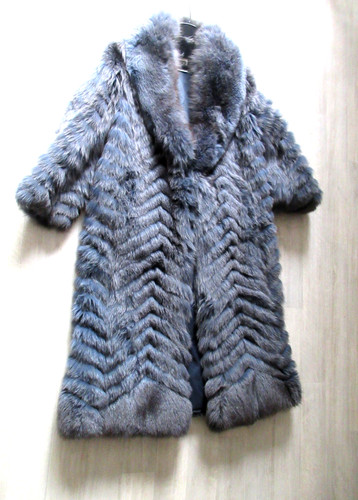 Pelzmantel blaufuchs saga fox - pelzmantel,