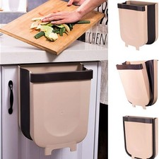 2 Stück - Faltbarer Abfalleimer zum Einhängen! Ideal für Küche, Camping, Garten