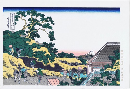 Hokusai surugadai edo - surugadai,