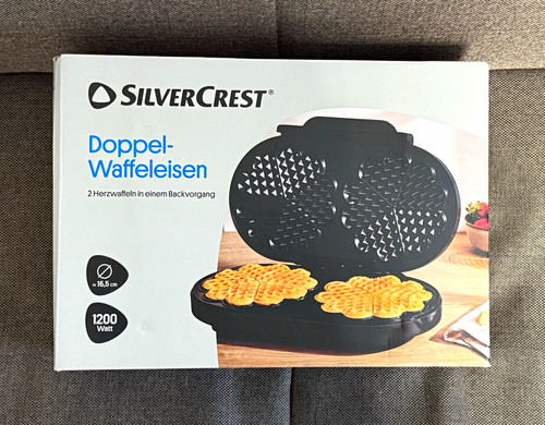 Silvercrest doppel waffeleisen - silvercrest, doppel-waffeleisen