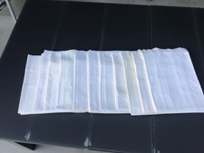 Konvolut antike alte Weisswäsche Kopfkissen Monogramm RK incl. Paradekissen