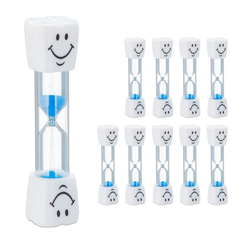 Sanduhr zähneputzen kinder