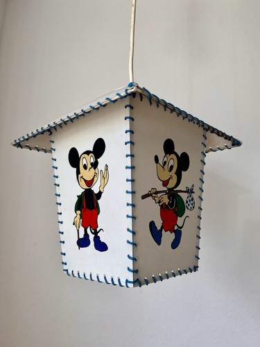 Alte ddr micky maus lampe - alte,
