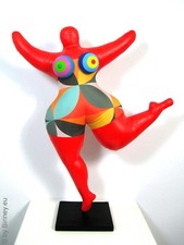 Bunte Nana-Figur "Retro"  38cm