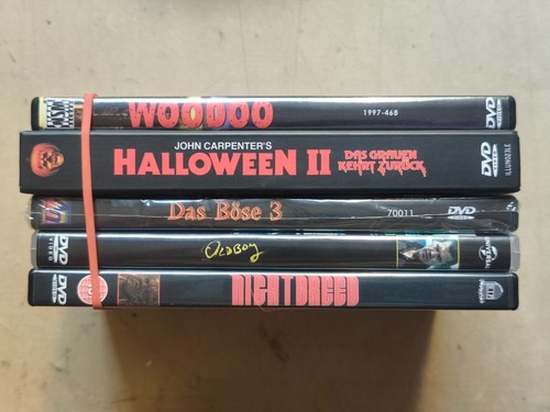 Horror action dvd sammlung - action, 5x