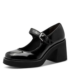TAMARIS Spangenpumps Blockabsatz,Partyschuh,Pumps in veganer Verarbeitung,Gr.40