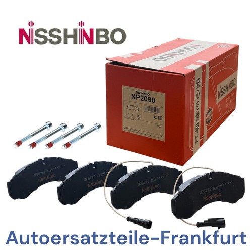 Nisshinbo bremsbeläge hinten - nisshinbo,