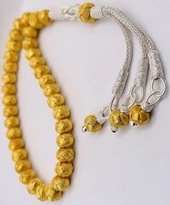 Gümüs Tesbih Gümüş El Örmesi Trabzon Kazaz Tespih Gebetskette 1000er Silber NEU