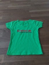 Werbe T-Shirt grün "freenet"