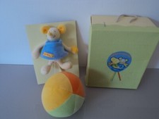 Moulin Roty Maus Kuscheltier mit Spieluhr nestor et capucine *TOP  **hochwertig