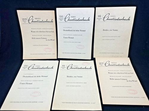 Ddr neues chorliederbuch - ddr,