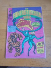 Die Fantastischen Vier Heft Nr.1 Marvel Williams Verlag  70er Jahre Rarität 