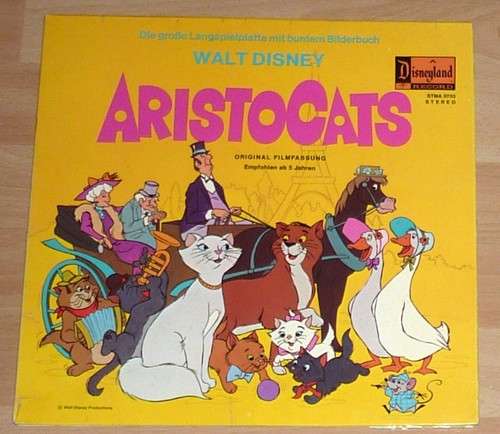 Hörspiel aristocats - lp,