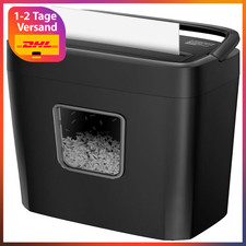 Papiervernichter mit Sicherheitsstufe P-4 | Kreuzschnitt 5x14 mm