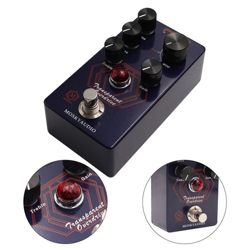 Vielseitiges overdrive pedal - vielseitiges, overdrive-pedal