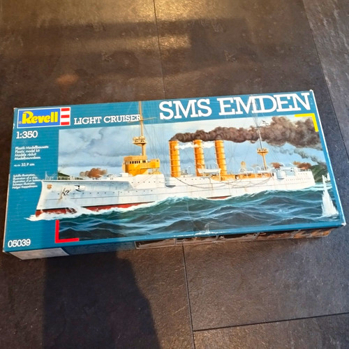 Revell sms emden light cruiser - revell,