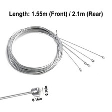 5 x Fahrradschaltung Schaltzug