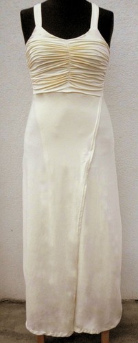 Kleid beige romantisch - , v