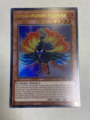 Yugioh grosalamander federvieh - yugioh,