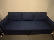 Blue Ikea Pullout Couch