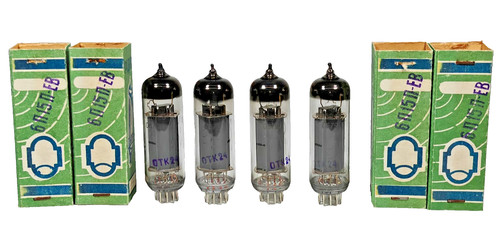 Matched quad 6p15p el83 - quad, 6p15p-ev