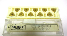 10 KOMET Wendeplatten zum Bohren W28 24010.0464 K02-8304-BK4 Neu H59603