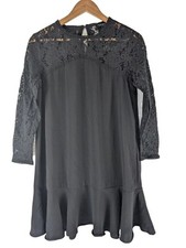 Zara schwarzes Mini Etuikleid