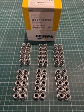 60 GESIPA Blindnietmuttern Gewindenieten M8 x 11 x 17 Aluminium Art-Nr 1433682