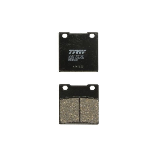 Bremsbelagsatz trw mcb531 - bremsbelagsatz,