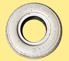 1 x Reifen 2.80 / 2.50 -4 grau für Elektromobil Seniorenmobil Rollstuhl