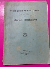 "WENIGE WORTE VON PROF. ORESTE