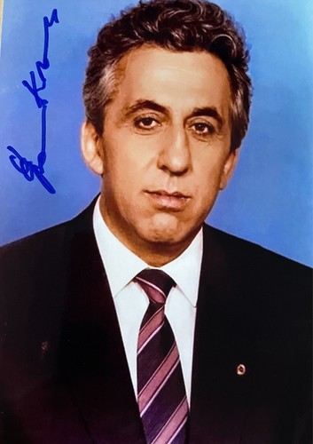Autogramm egon krenz - krenz, sed
