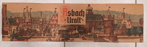 Asbach uralt flasche - asbach,