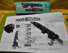 4 in einem  1x Profi multitool teppichmesser