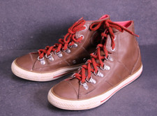 Converse All Star Classic Unisex Sneaker Chucks Leder Gr. 35 braun  BC1525