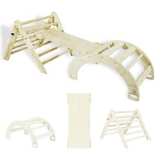 Kletterdreieck mit Rutsche