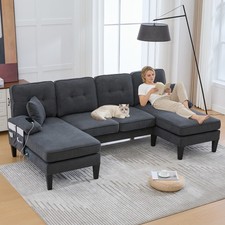 Großes U-form 4Sitzer Sofa